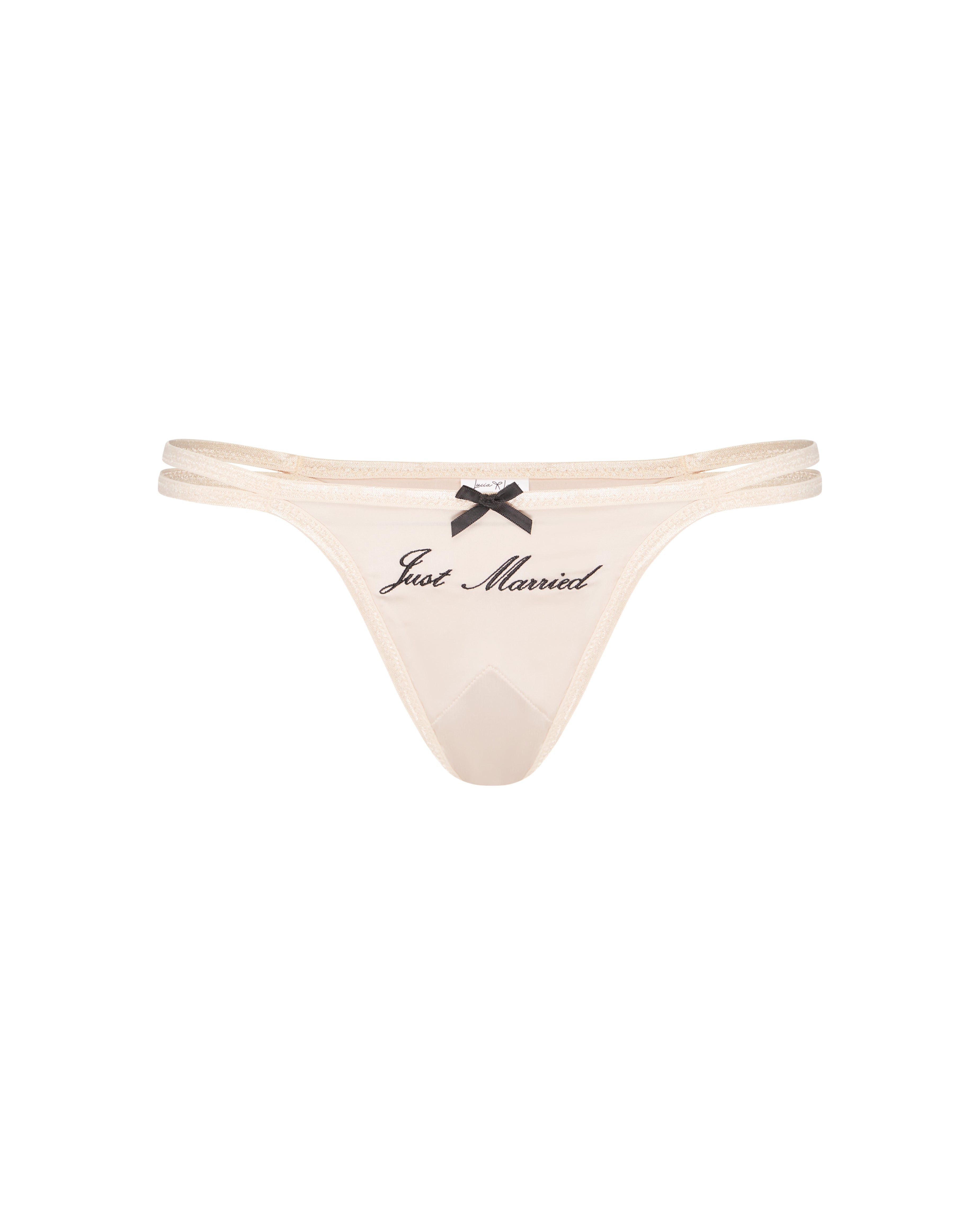 The Just Married Panty – Lucia and Lace